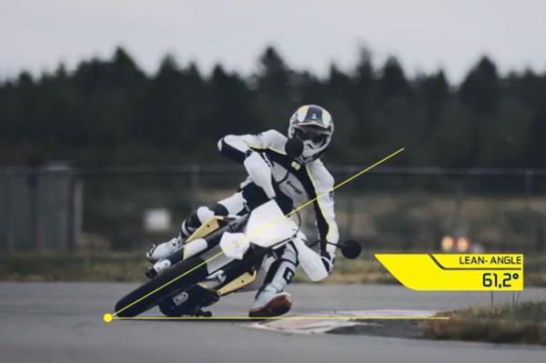 Video: Husqvarna 701 Supermoto in action on track