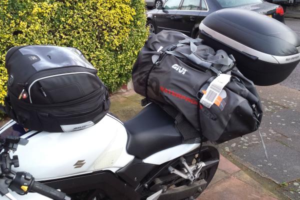 Used: Givi WP401 80-litre waterproof roll-bag review