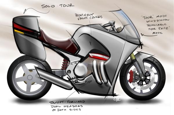 Meet Motus, they want to challenge Honda's VFR1200F