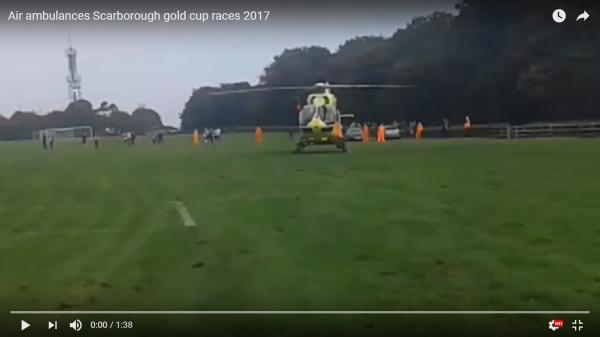 Spectators injured in two crashes at Oliver’s Mount