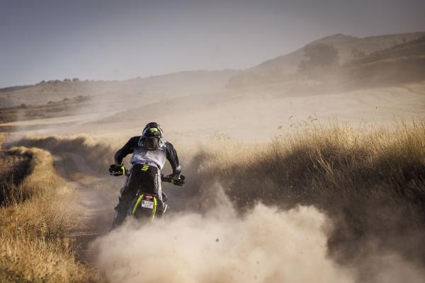 Ivan Cervantes on Triumph Tiger 900 Rally Pro in 2022 Baja Aragon. - Triumph