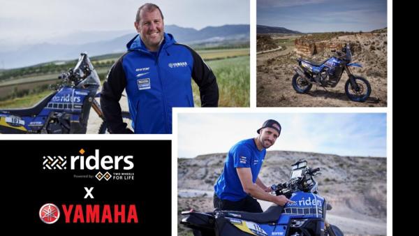 Yamaha Tenere World Raid auction graphic. - Yamaha