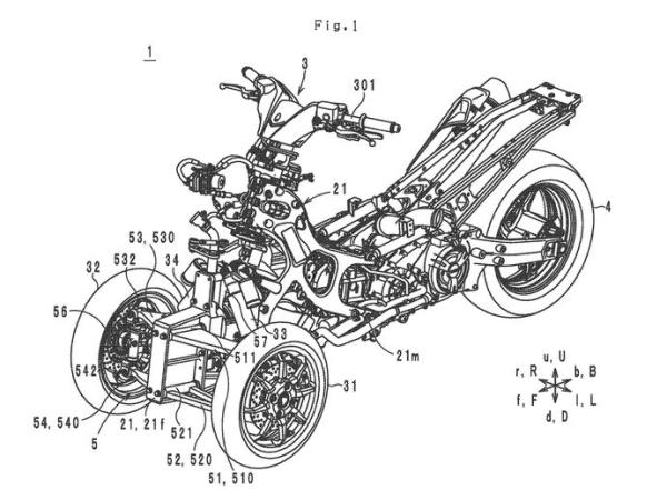 Brudeli Yamaha Leaning trike