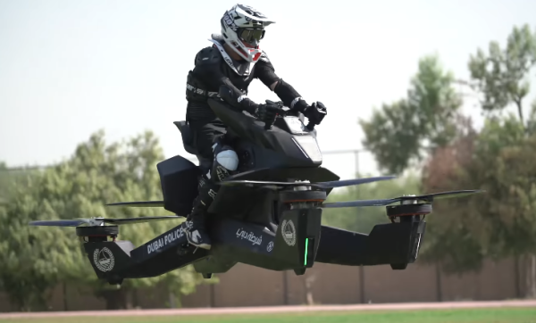 Dubai police hoverbike