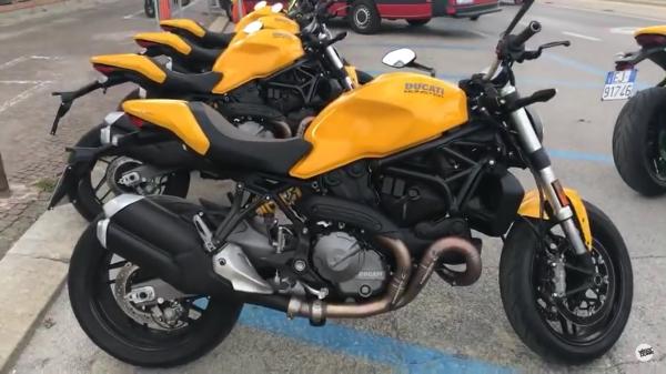 New Ducati Monster 821: first impressions video