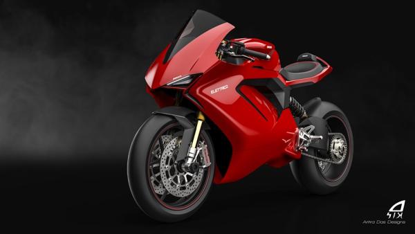 Is this what an electric Ducati could look like?