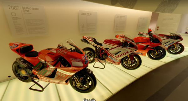 Museo Ducati Google Earth