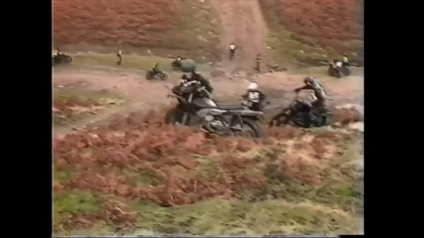 Enduro training with the British army