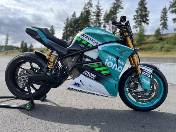 Tytlers Cycles Racing Petronas Lubricants Energica Eva Ribelle RS