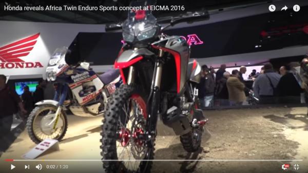 EICMA walk-around: Honda Africa Twin Enduro Sports concept