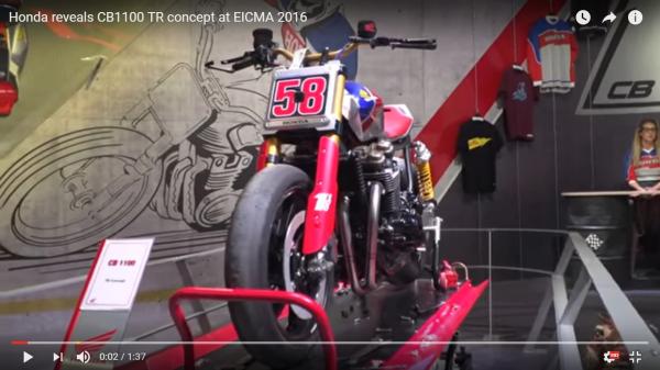 EICMA walk-around: Honda CB1100TR