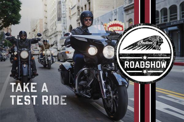 indian test ride roadshow