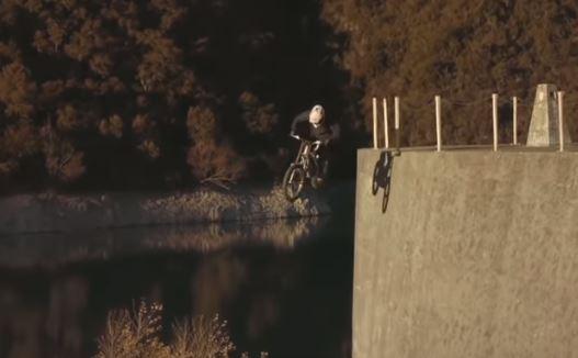 Julien Dupont makes riding a trials bike look effortless