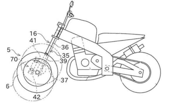 Kawasaki LMW trike patent