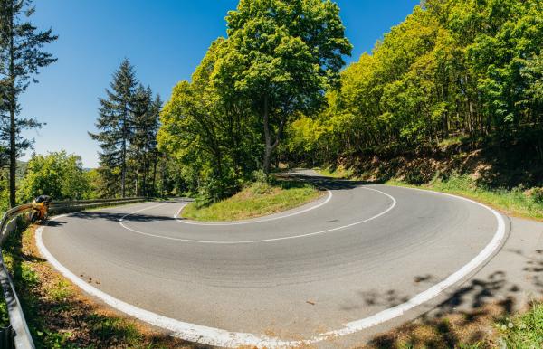 Country road popular with bikers oil-slicked for the second time in 10 months