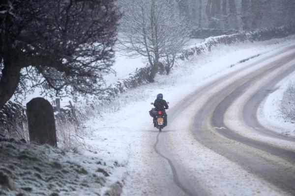 Learner rider on ice