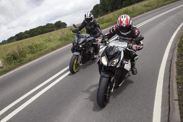 Back-to-back test: Yamaha MT-10 vs BMW S1000R review