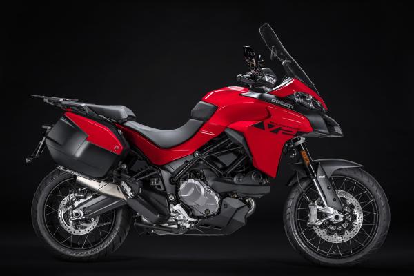 Ducati Multistrada V2 with accessories