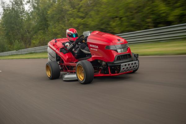 Mean Mower V2 breaks Guinness World Record