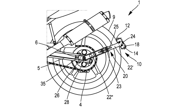 Michelin reversing device patent-