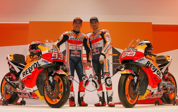 FIRST LOOK: Lorenzo, Marquez in 2019 Repsol Honda colours