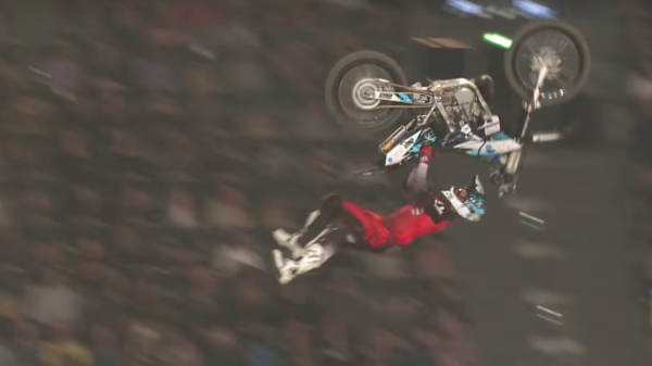 Best 3 freestyle motocross tricks from NIGHT of the JUMPS 2017