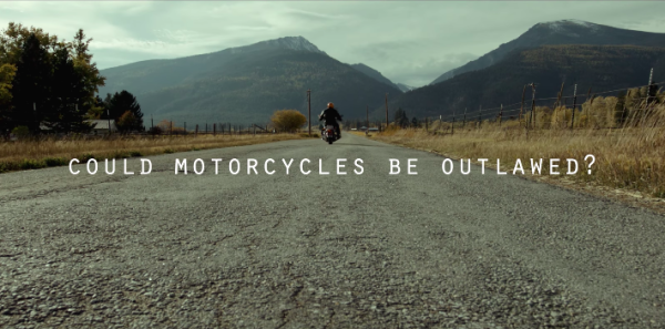 Series imagines dystopian future where motorcycles are outlawed