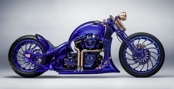 Is this diamond-encrusted Harley-Davidson the world's most expensive motorcycle?