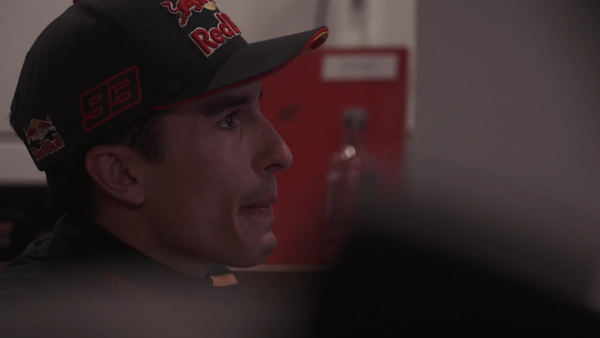 Marc Marquez, HRC event, 2023 MotoGP Valencia Grand Prix. - YouTube/Honda Racing Corporation.