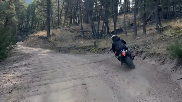 Suzuki Hayabusa off-road. - Matt Spears/YouTube