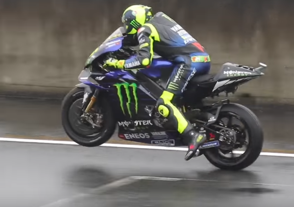 MotoGP practice starts Rossi