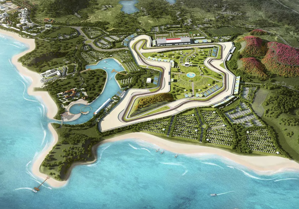 Mandalika Circuit in Indonesia