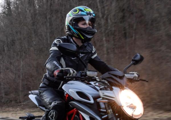 Riding with a mask under your helmet could lead to blackouts