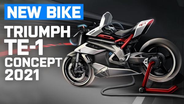 A glimpse at the future - Triumph TE-1 electric motorcycle prototype