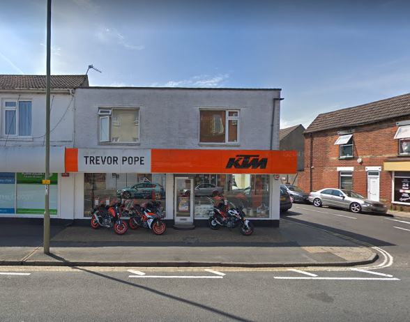 KTM dealership Trevor Pope Motorcycles Gosport