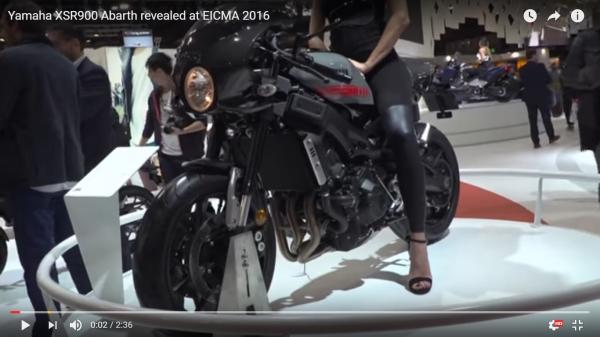 EICMA walk-around: Yamaha XSR900 Abarth