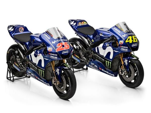 MotoGP: Yamaha reveals 2018 M1 colours