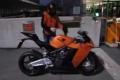 Exclusive video footage of the KTM RC8 running