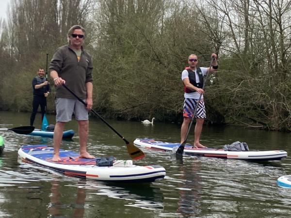 Charley Boorman Paddle Board Movember