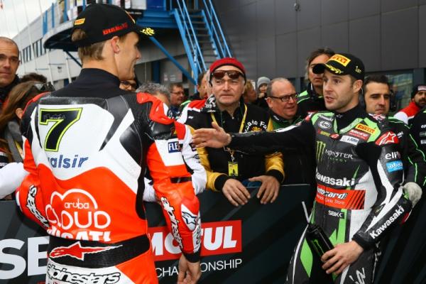 Chaz Davies, Jonathan Rea, Assen, World Superbike [Credit: Gold and Goose]