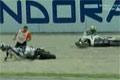 Checa - Neukirchner last lap crash video