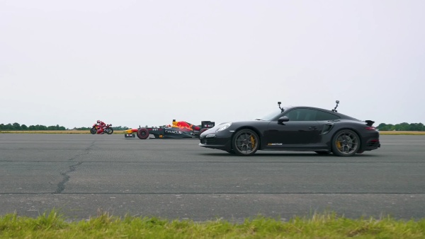 KTM RC16 vs Red Bull RB8 vs Porsche 911. - CarWow YouTube