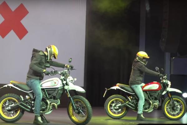 Watch the Ducati Scrambler Desert Sled at Eicma