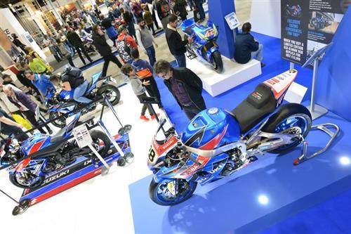 SUZUKI RAISES OVER £4000 FOR CHARITY AT MOTORCYCLE LIVE