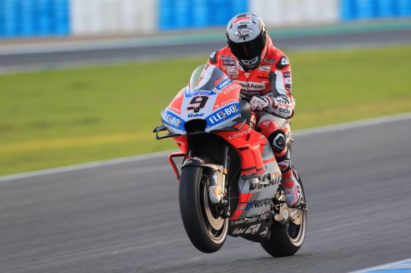 Petrucci fastest as build-up to big chance continues