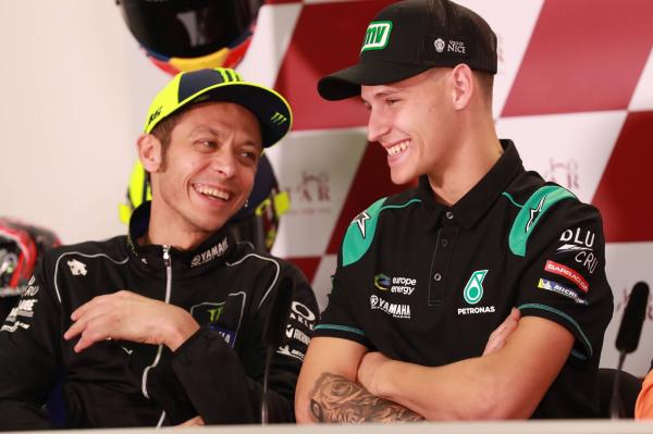 Rossi: Quartararo young enough to be my son!