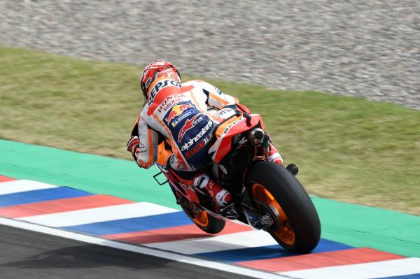 Marquez storms to Argentina pole ahead of Vinales
