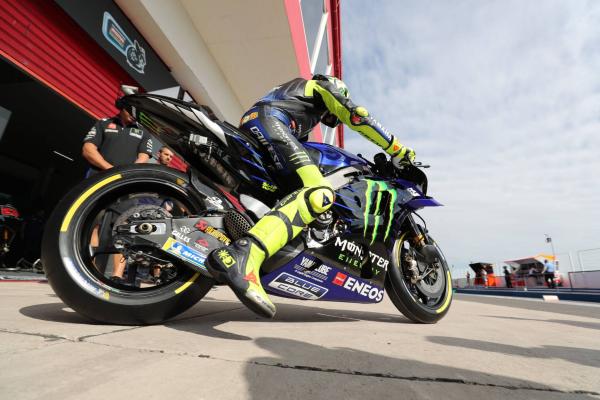 Vinales, Rossi make progress after slow start 