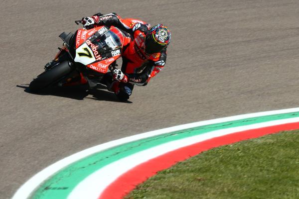 Davies strikes back to snatch Imola WorldSBK pole