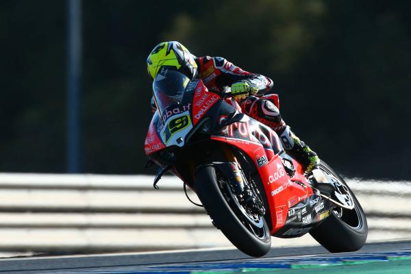 Bautista wins Jerez opener as Rea, Lowes collide on final bend